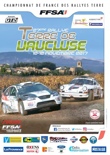 27° RALLYE TERRE DE VAUCLUSE - 10/12 NOVEMBRE 2017