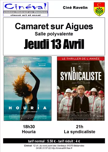 Ciné Ravelin vous propose deux séances ce jeudi 13 avril 2023