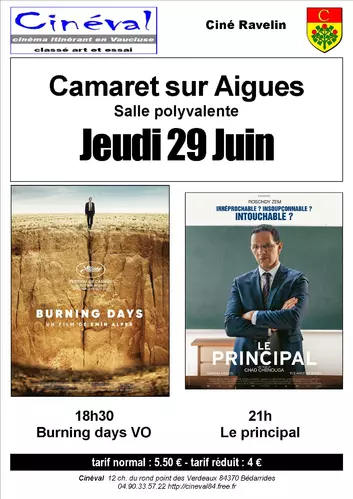 Ciné Ravelin vous propose deux séances ce jeudi 23 juin 2023