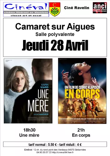 Séances cinéma du jeudi 28 avril 2022