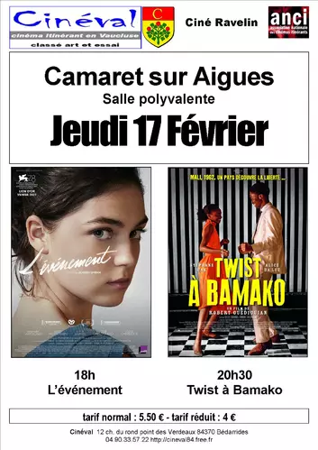  Ciné Ravelin vous propose deux séances ce jeudi 17 février 2022