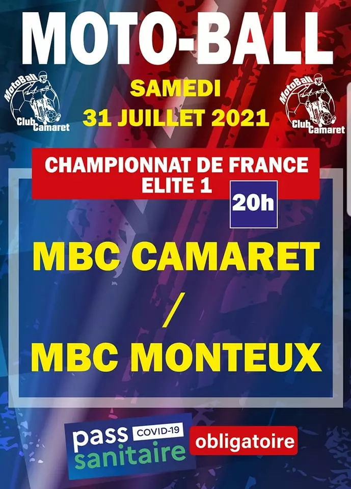 MBCC / Monteux ce samedi 31 juillet à 20h00