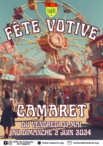 Fête votive du vendredi 31 mai au dimanche 2 juin