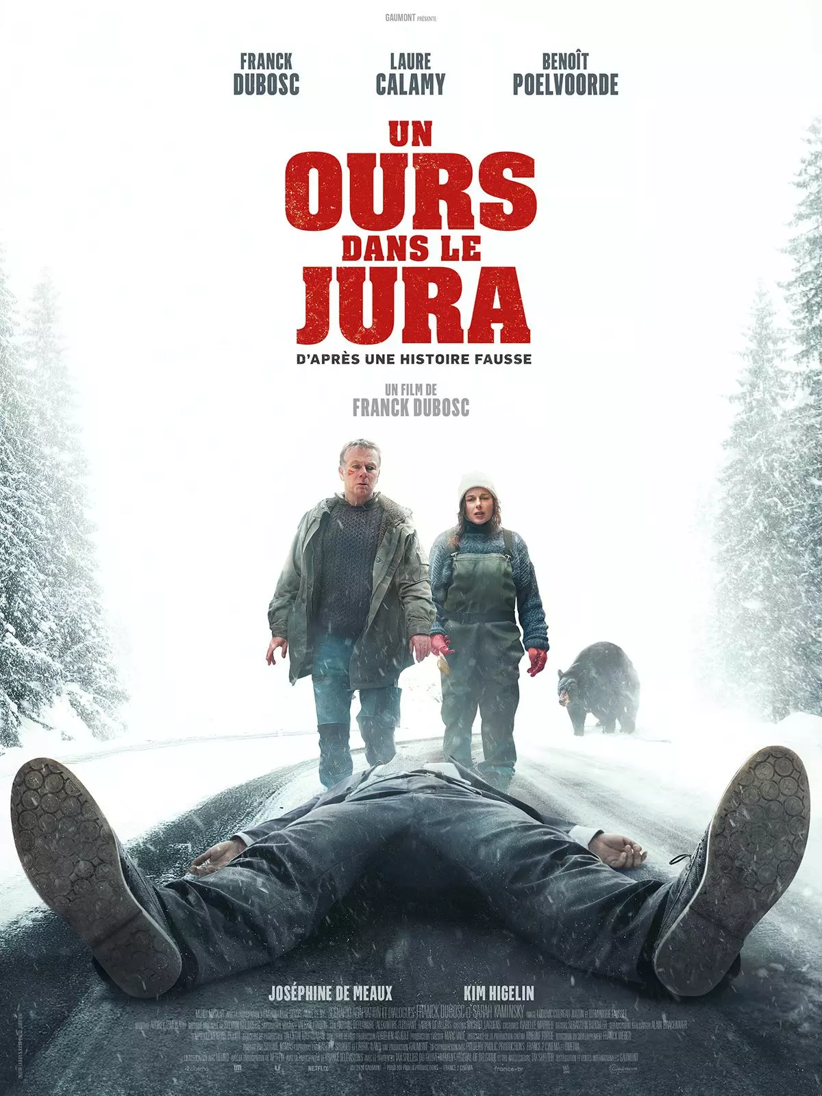 Soirée Crespeou le jeudi 6 février 2025 à partir de 17h00 à la salle de cinéma René Roussière avec la diffusion du film « Un ours dans le Jura »