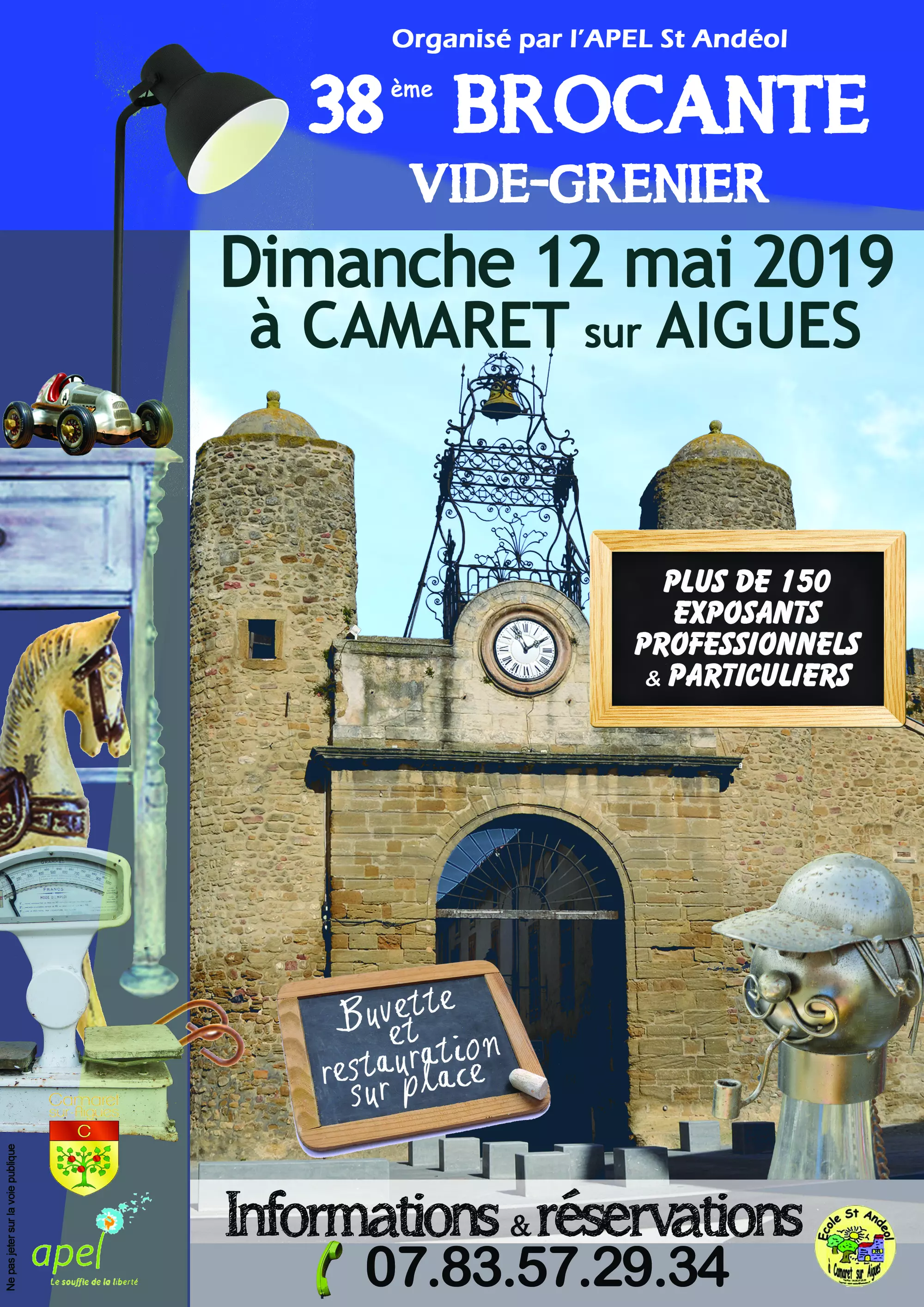 Brocante et vide-grenier dimanche 12 mai 