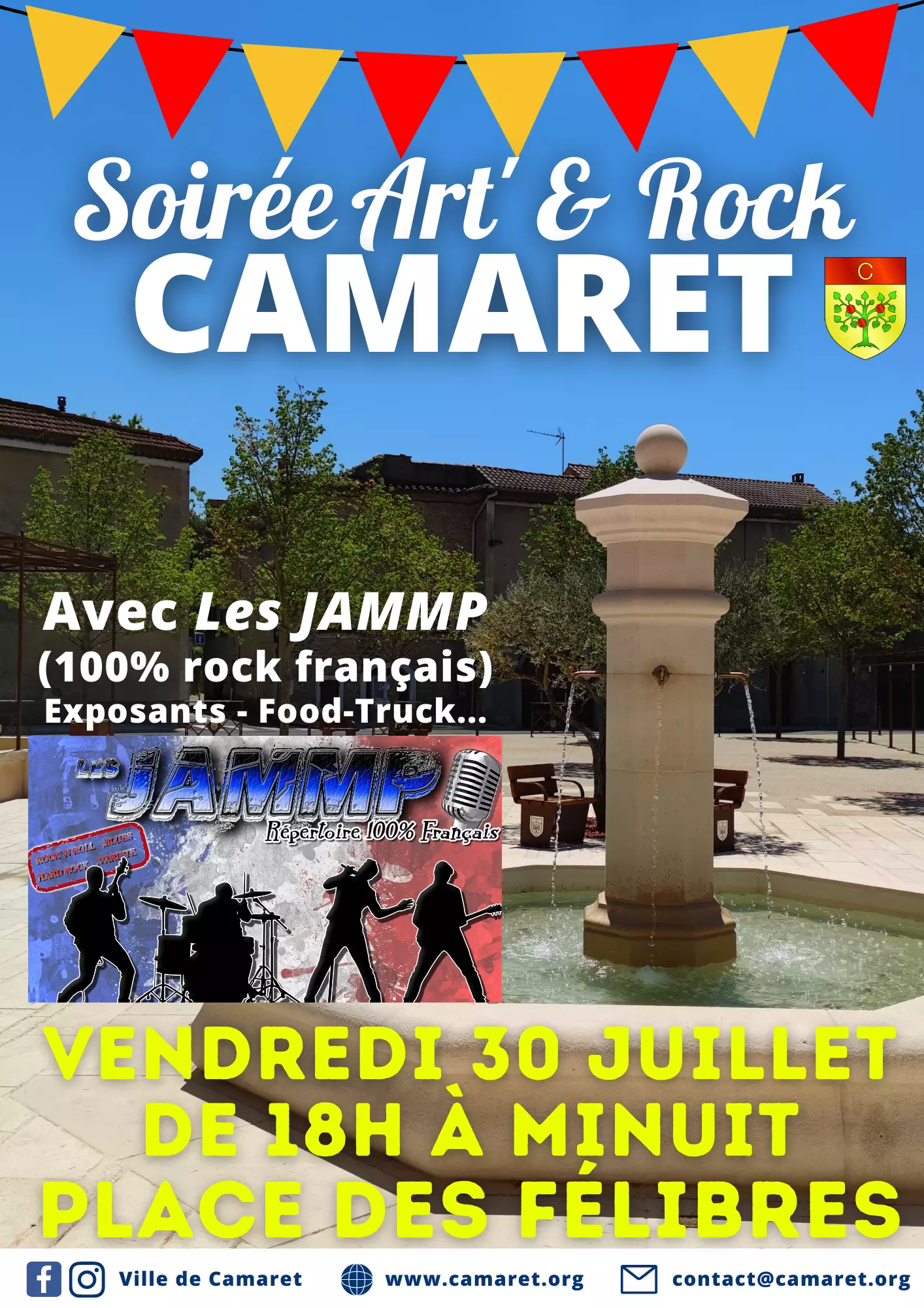 Soirée « Art' & Rock » à Camaret - Vendredi 30 juillet 2021