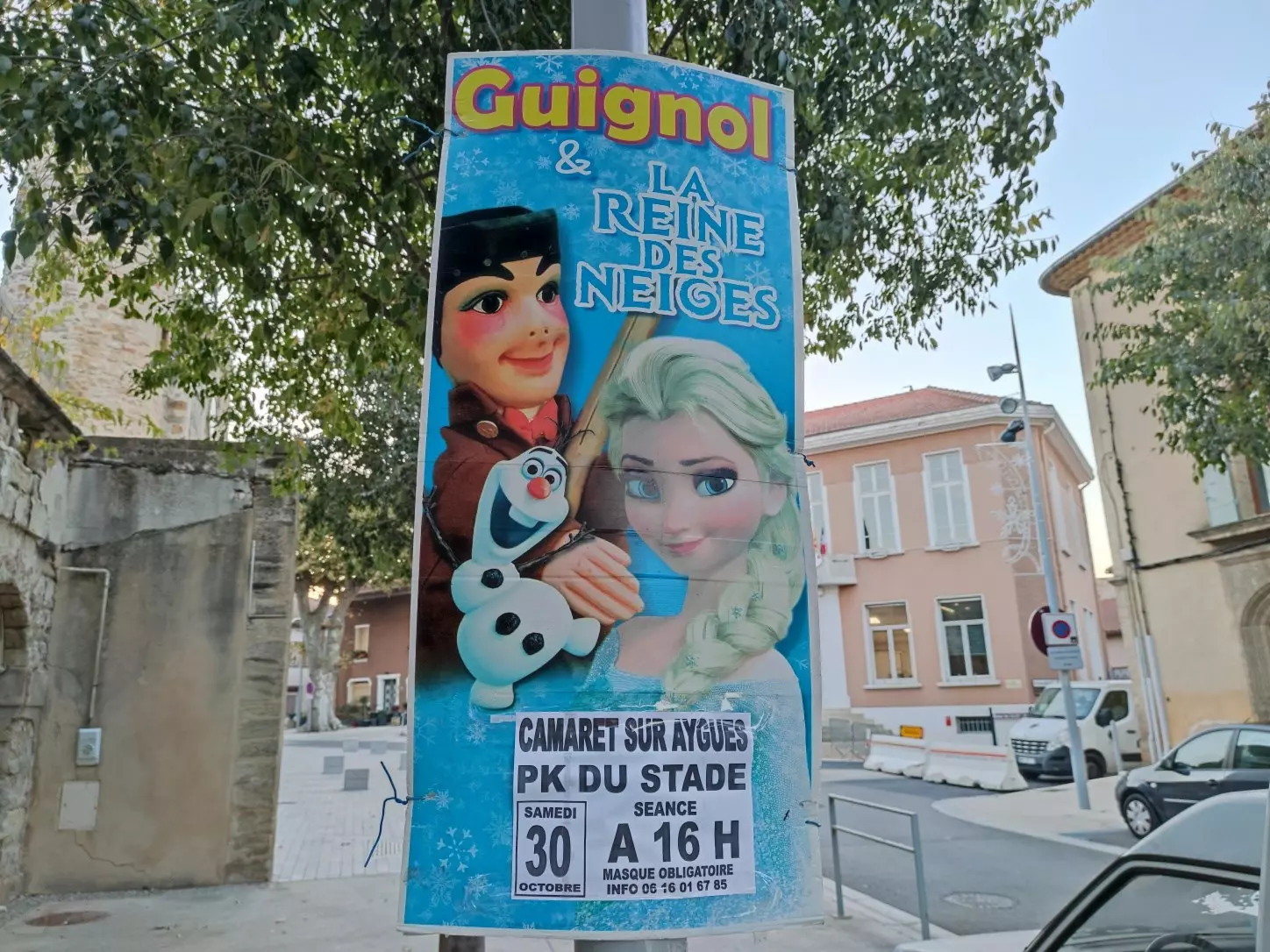 Spectacle de Guignol et de la Reine des Neiges