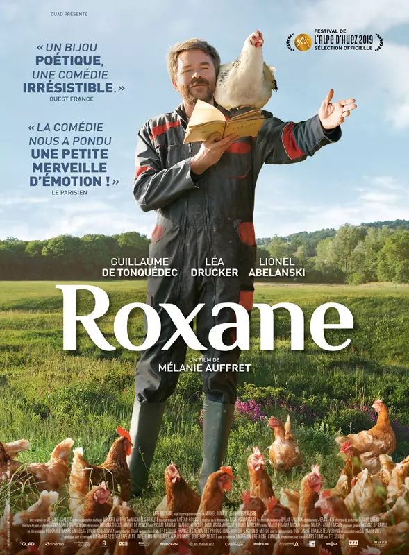 Projection du film "Roxane" en plein air