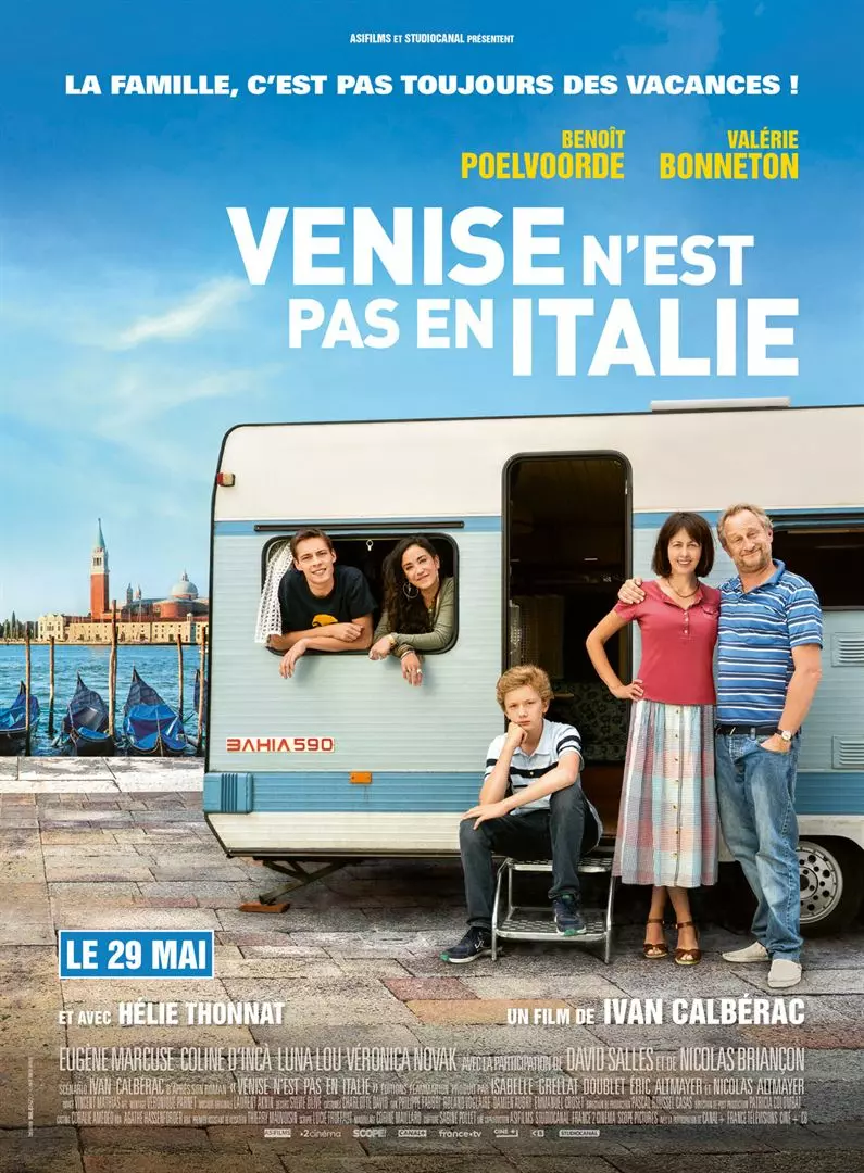 Projection du film "Venise n'est pas en Italie" en plein air