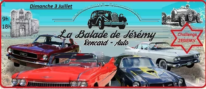 Rencard Auto exceptionnel ce dimanche 3 juillet de 9h00 à 18h00 à Camaret sur le stade du moto-ball !