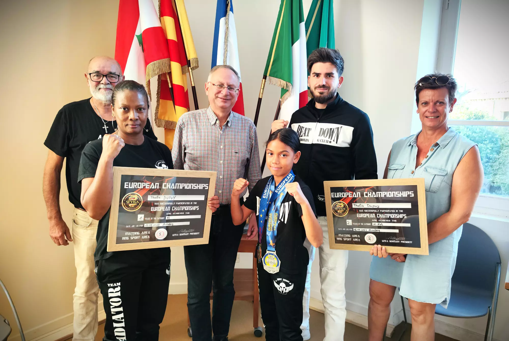 Une championne d'Europe de kick-boxing à Camaret !