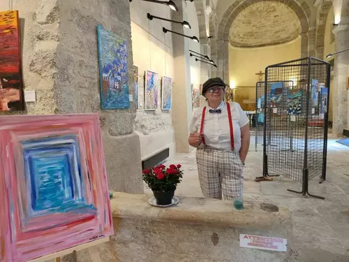 Vernissage de l'exposition de Pernelyade Kadoos ce mercredi 23 juin à 18h30 à la Chapelle Saint Andéol (rue Saint Andéol)