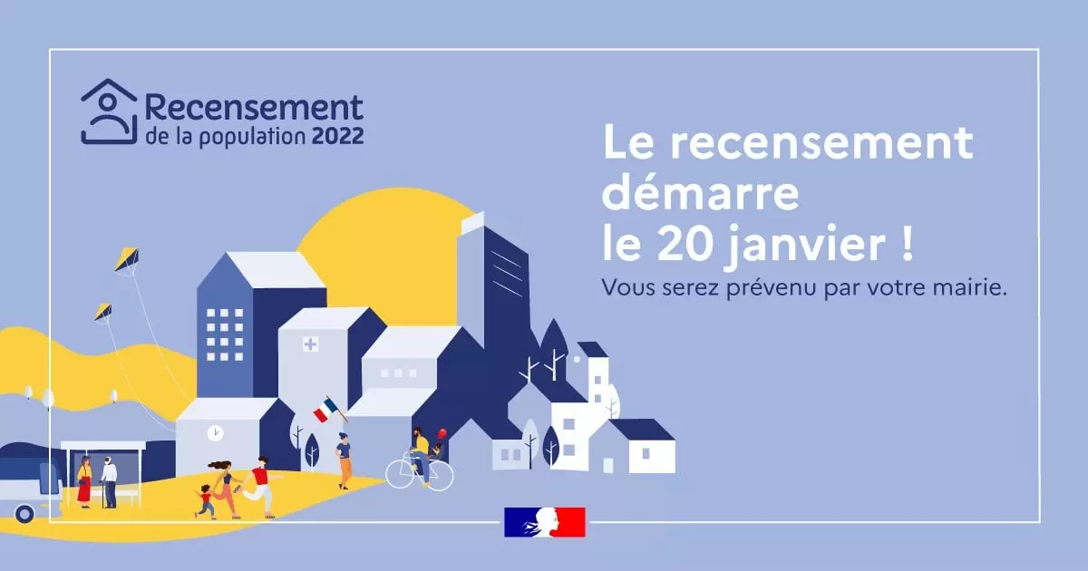 Début du recensement de la population de Camaret ce jeudi 20 janvier !