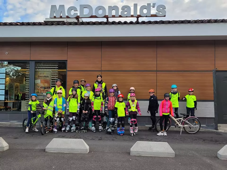 Défi de l'Association Roller Camarétois (ARC) Camaret/McDonald's