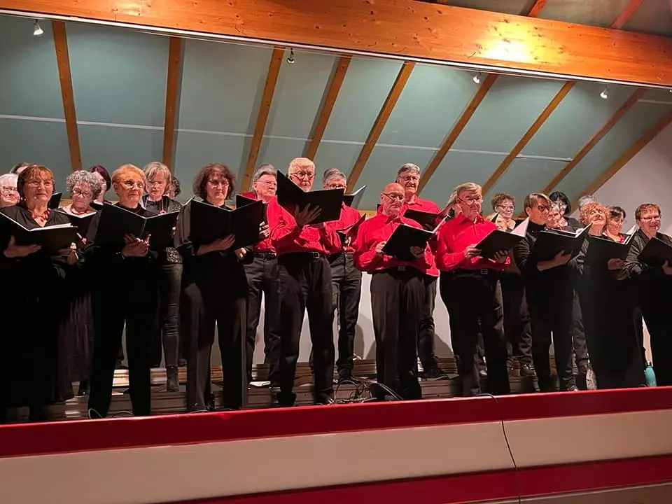 Concert de l'ensemble vocal au Chœur des Vignes