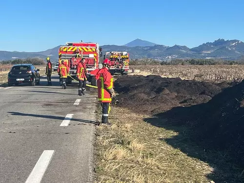 Intervention des Sapeurs-Pompiers