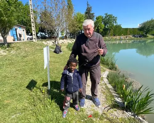 Grand concours de pêche des enfants