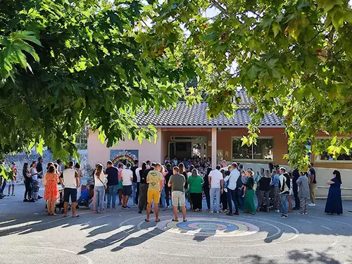 Rentrée scolaire de l'école Saint Andéol