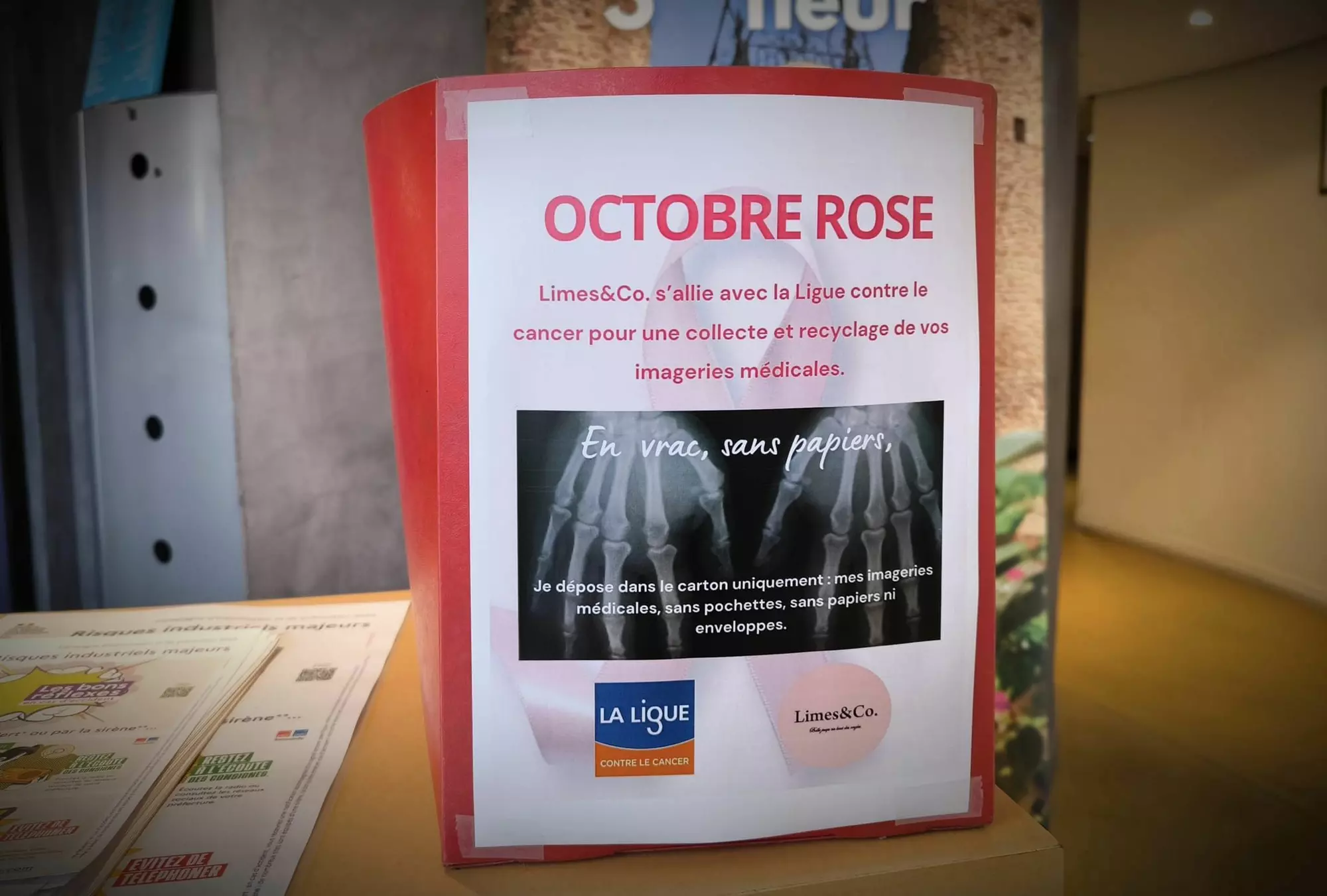 Octobre Rose : collecte de radiographies au profit de la Ligue contre le cancer