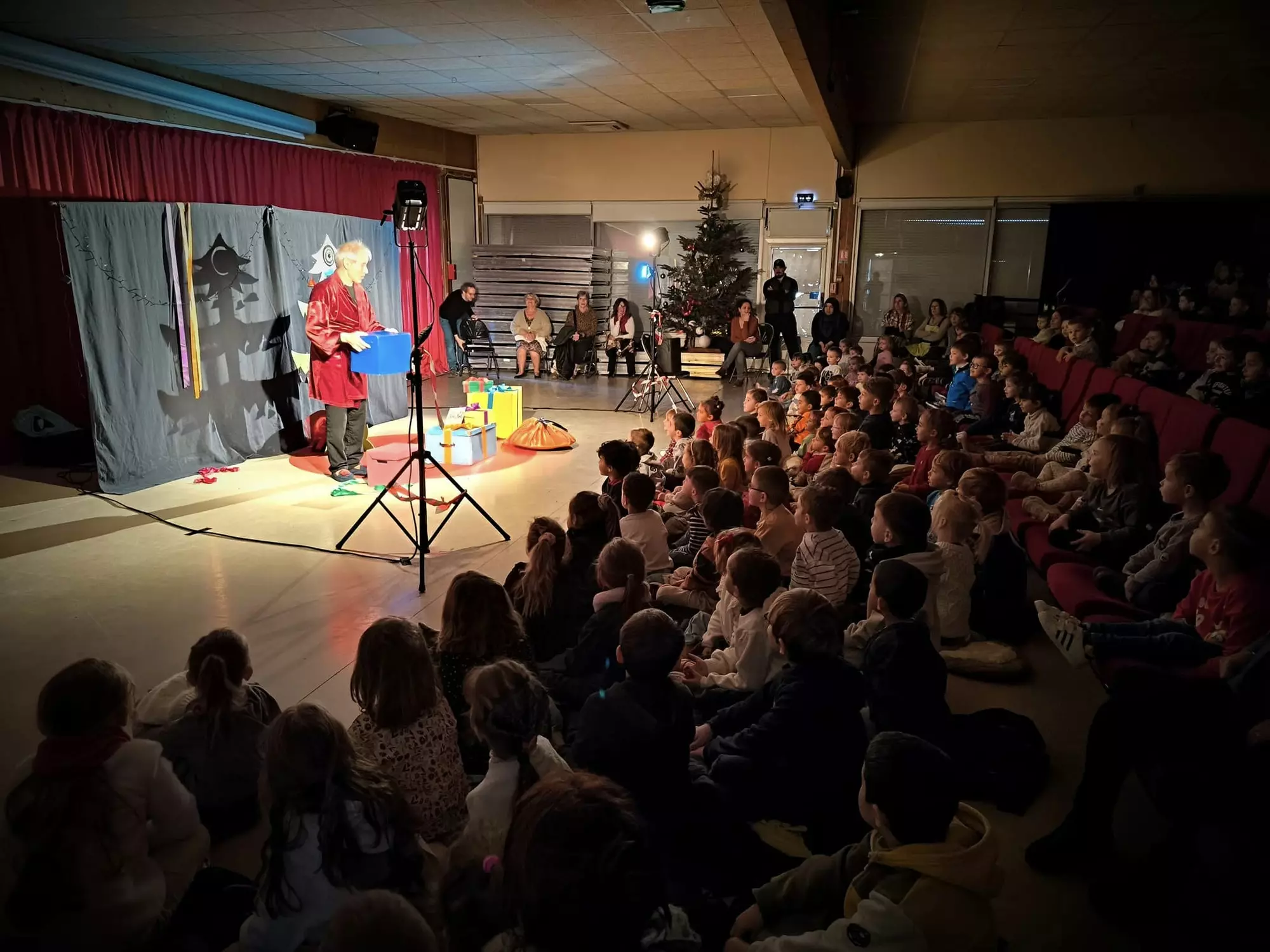 Un Noël enchanté pour les enfants des écoles de la Souleiado, des Amandiers et de Saint Andéol