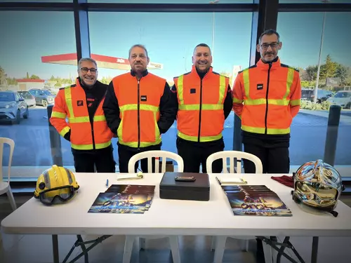 Vente des calendriers de nos Sapeurs-pompiers