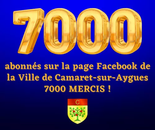 7000 MERCIS !