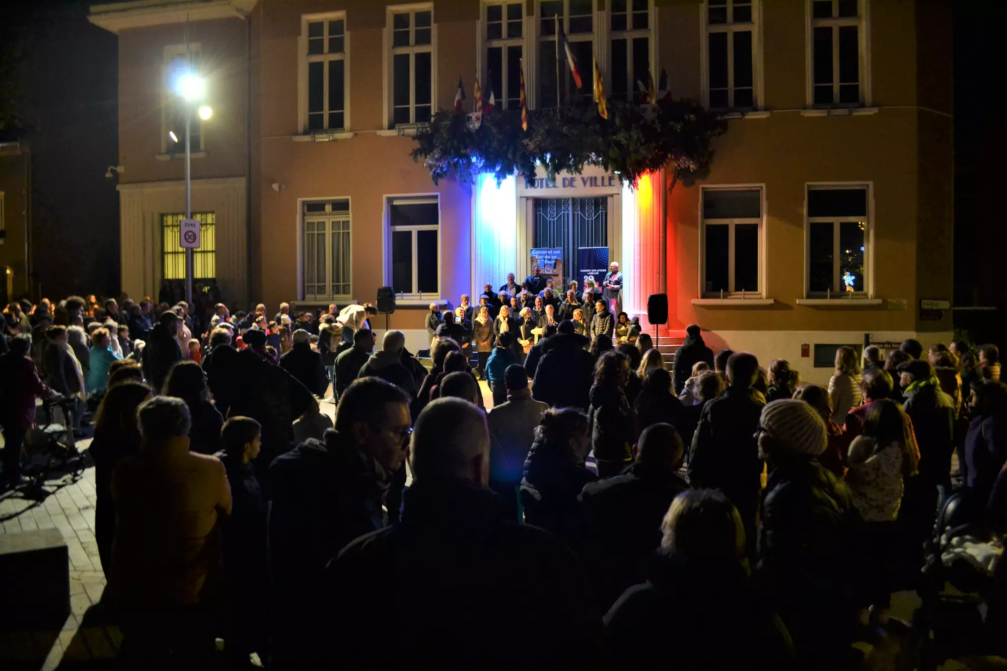 Inauguration des illuminations de Noël