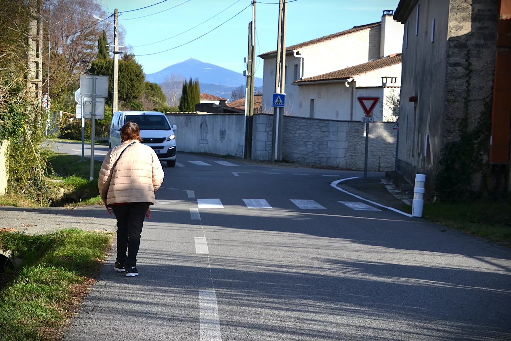 Aménagements du chemin de la Dame