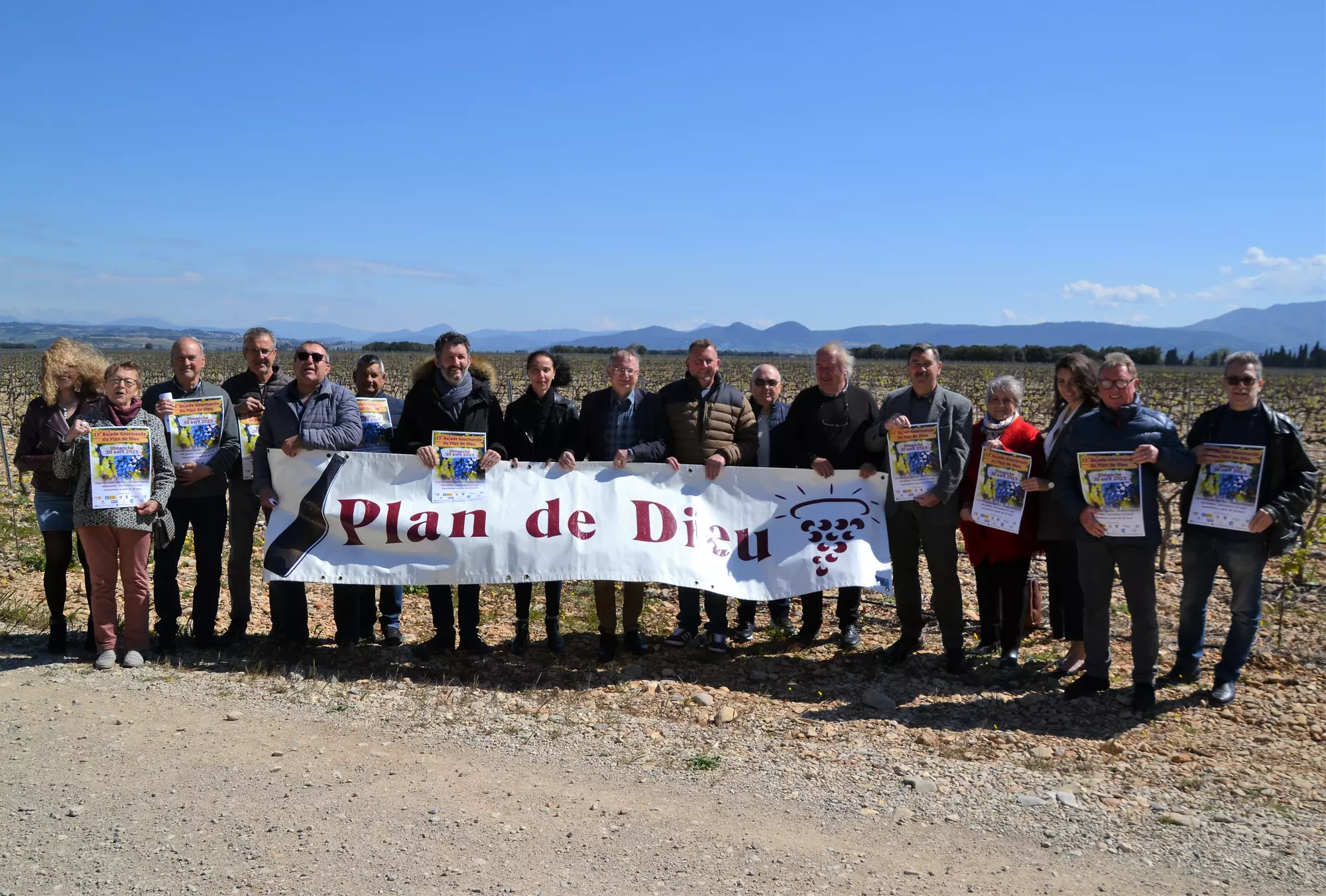 Conférence de presse de la 13ème Balade Gourmande du Plan de Dieu