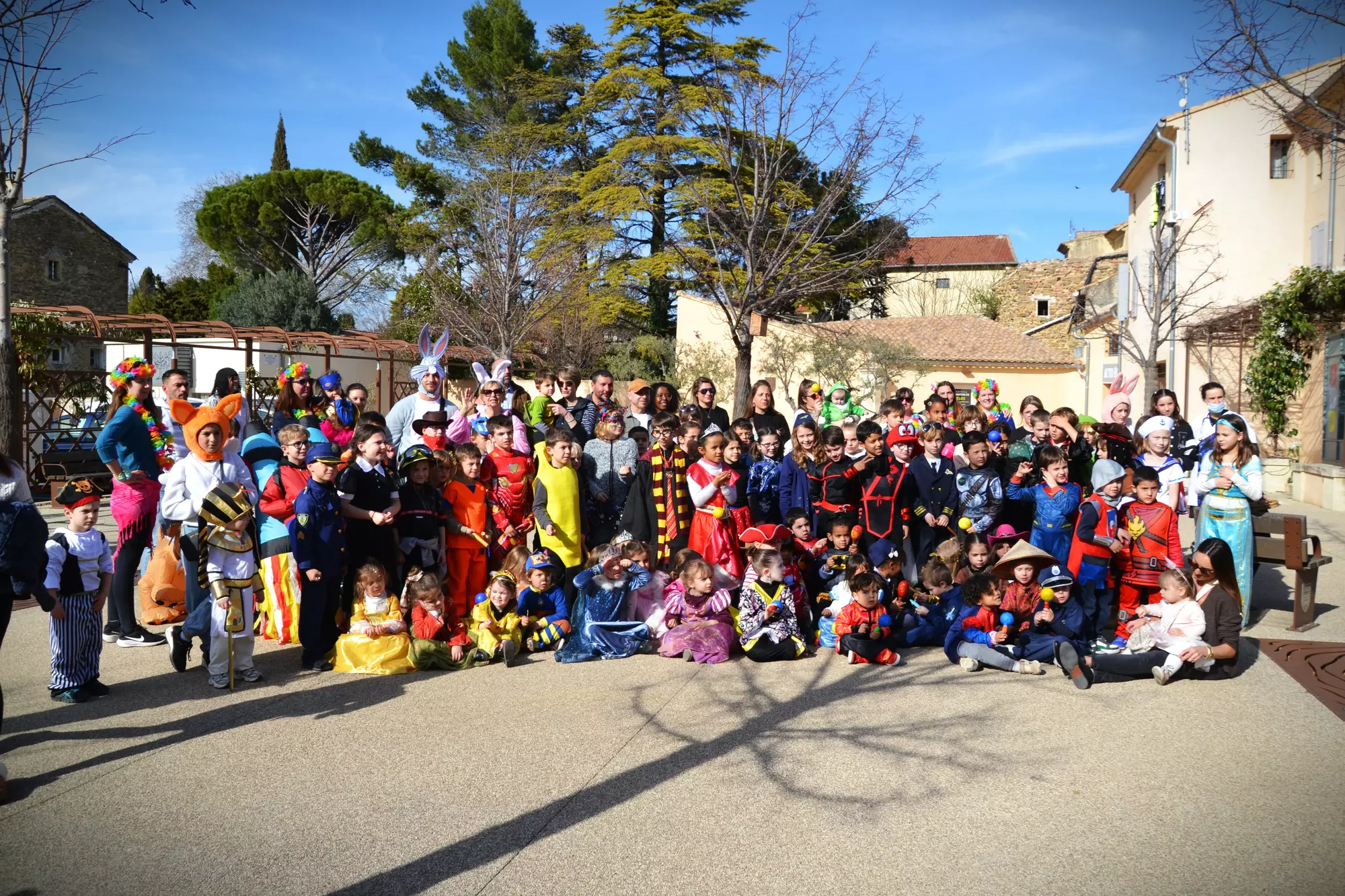 Mardi gras de l'école Saint Andéol