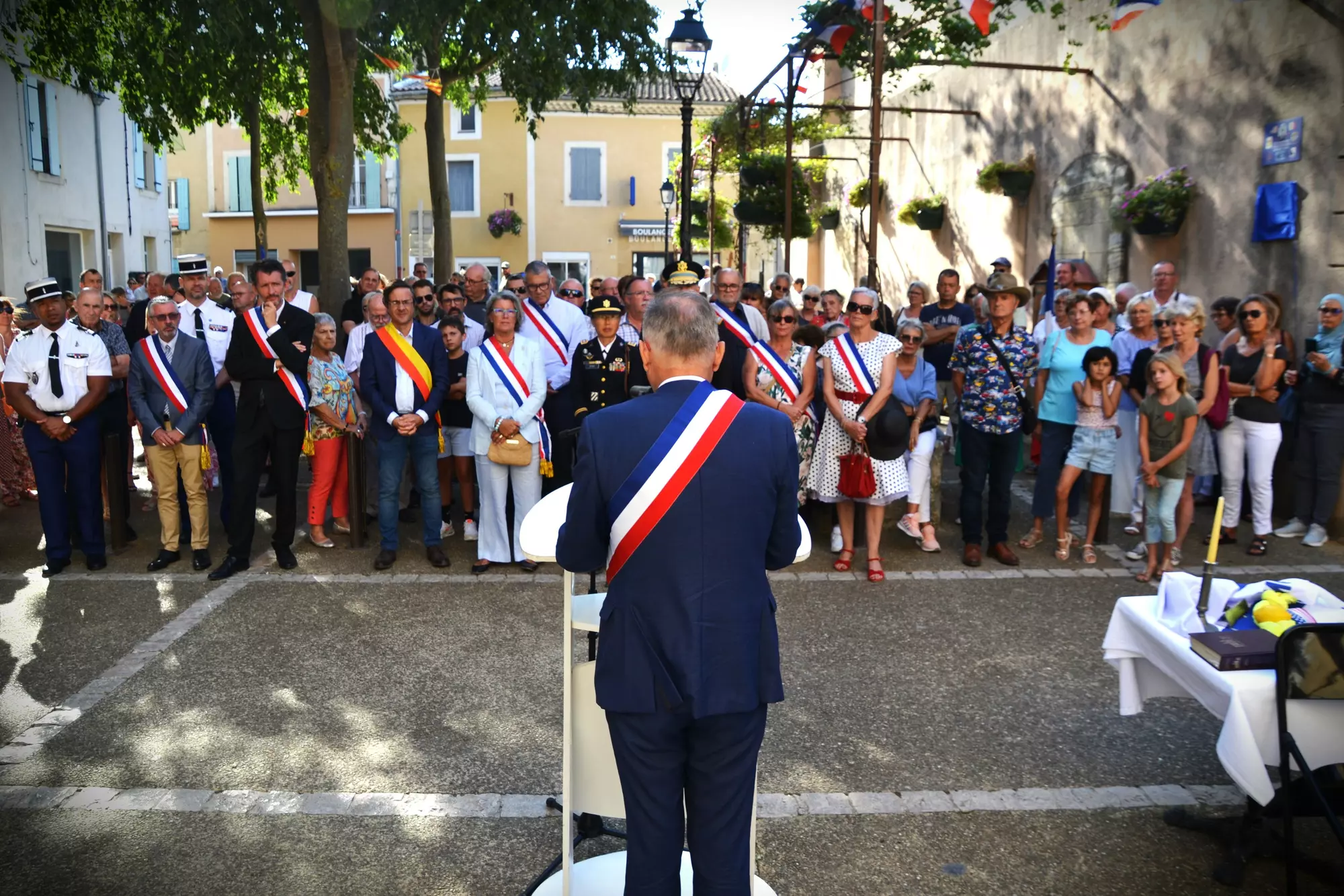 80ème anniversaire de la Libération de Camaret : discours de Philippe de Beauregard