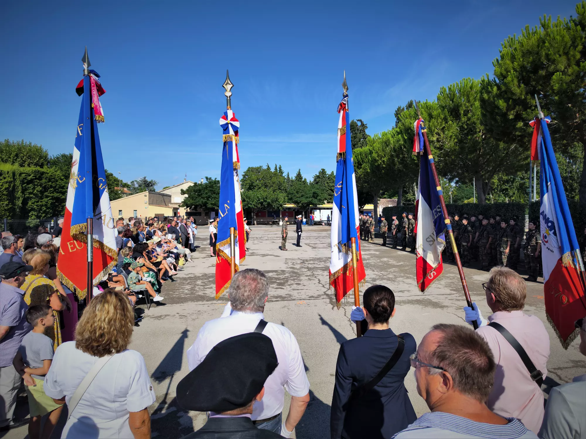 Cérémonie de présentation au drapeau FMIR 28-07-2023