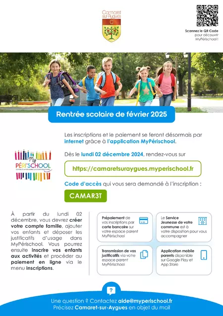 Information importante à destination des parents qui utilisent le « Portail Famille » pour inscrire leurs enfants au Point Information Jeunesse (PIJ)