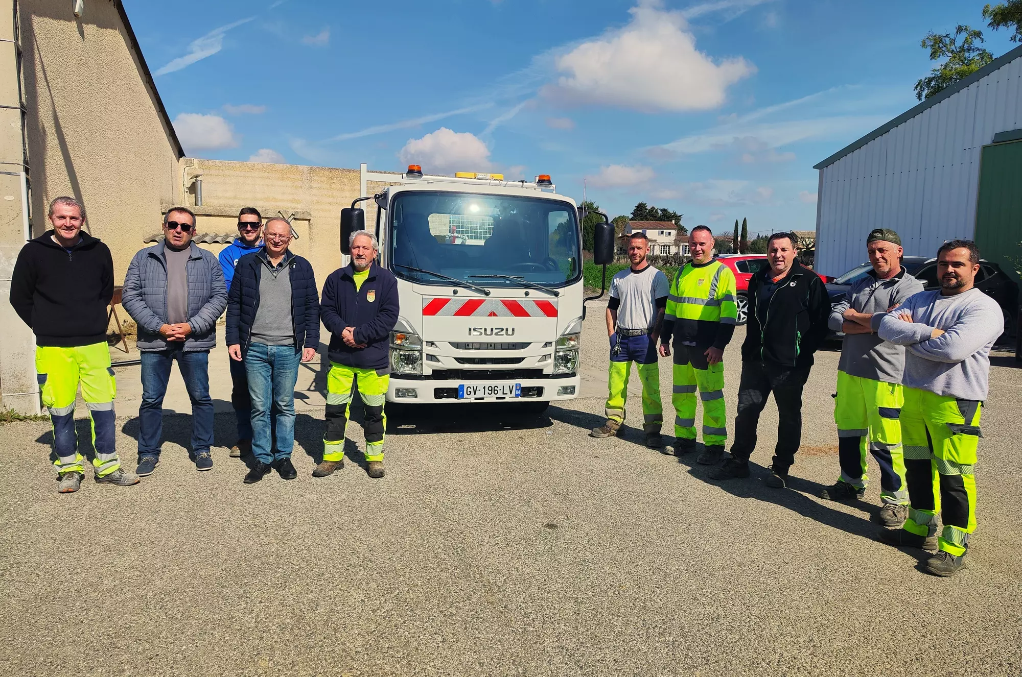 Un nouveau camion pour nos services techniques