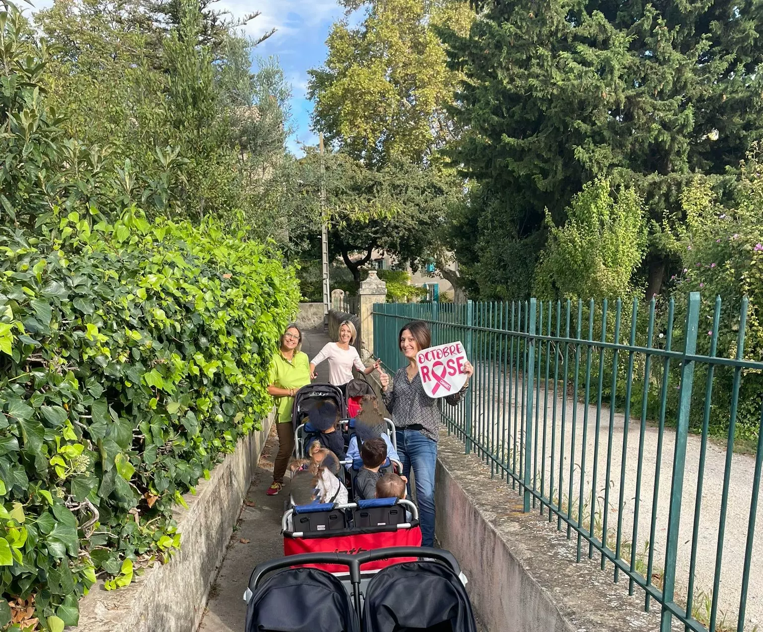 Octobre Rose à la crèche "Les Bouts d'Chou"