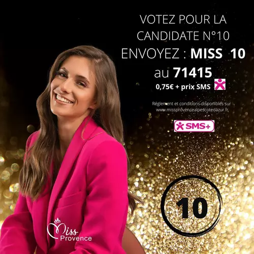 ÉLECTION DE MISS PROVENCE 2023 JOUR J : SOUTENEZ LA CAMARÉTOISE MÉLANIE PORTES !