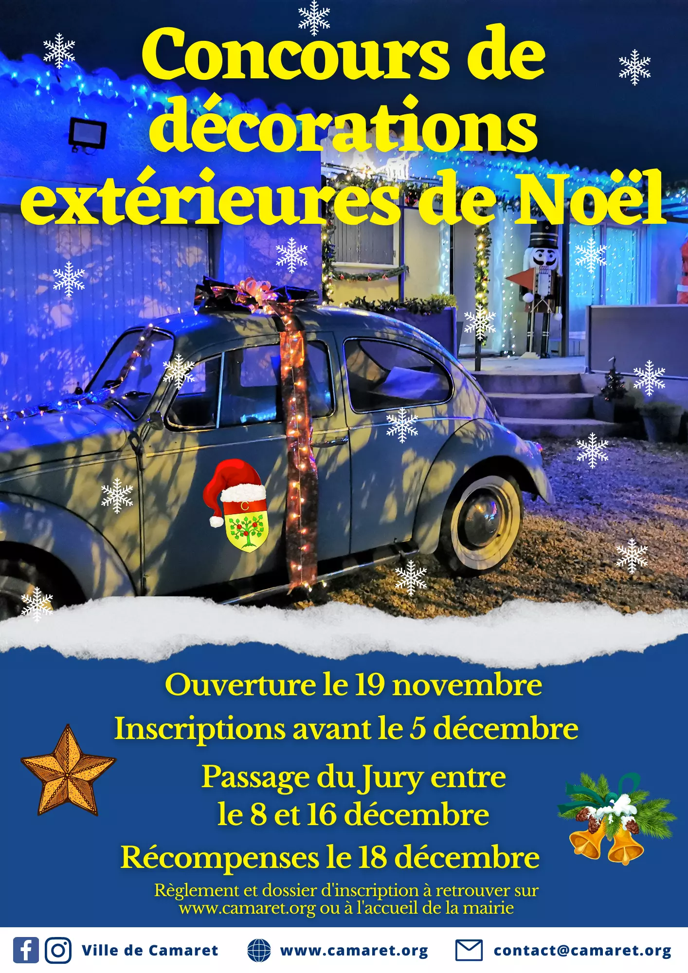 CONCOURS DE NOËL A CAMARET