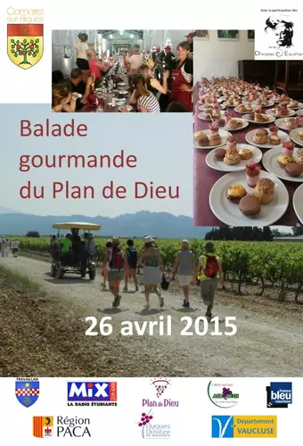 Règlement de la balade gourmande du 26 avril 2015