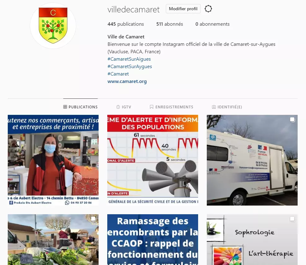 Suivez-nous aussi sur Instagram !