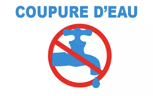 Coupure d'eau : information de la SAUR