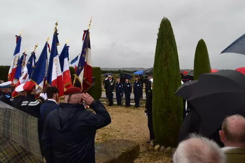 Cérémonie en hommage aux 5 pilotes de l'US Air Force