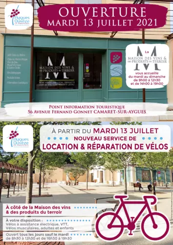 Inauguration de la Place des Félibres et de la Maison des Vins et des Produits du Terroir