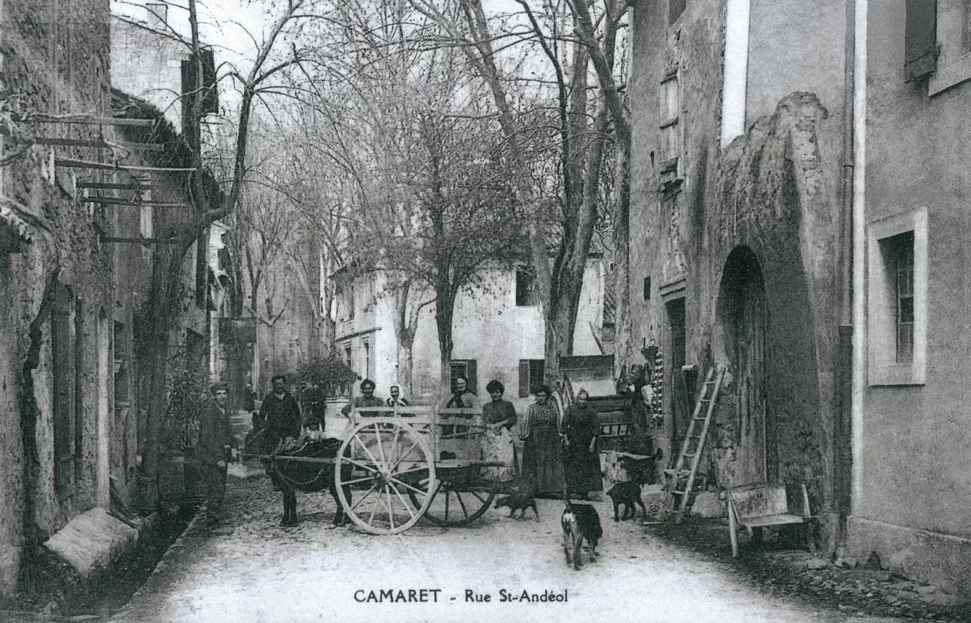 Camaret d'antan : rue Saint Andéol