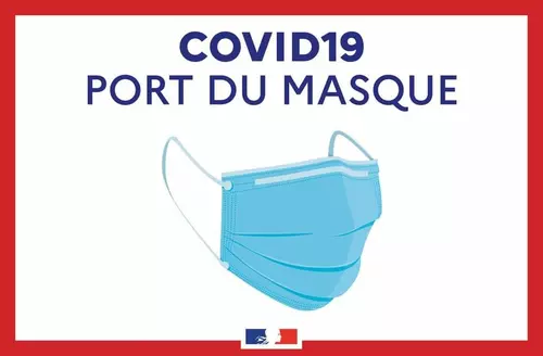 COVID-19 : arrêté préfectoral du 30 octobre 2020 sur le port du masque