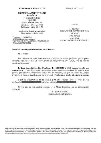 Philippe de Beauregard convoqué devant le tribunal administratif de Nîmes pour avoir maintenu l'arrêté municipal