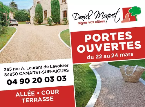 Journée portes ouvertes chez Daniel Moquet du vendredi 22 mars au dimanche 24 mars 2024 dans leur show room de Camaret